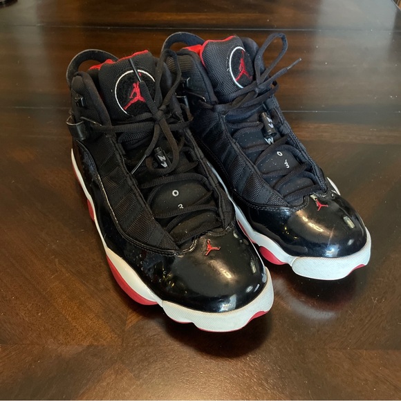Jordan Other - Nike Air Jordan 6 Rings Bred 322992-071 Mens Black Red Size 11